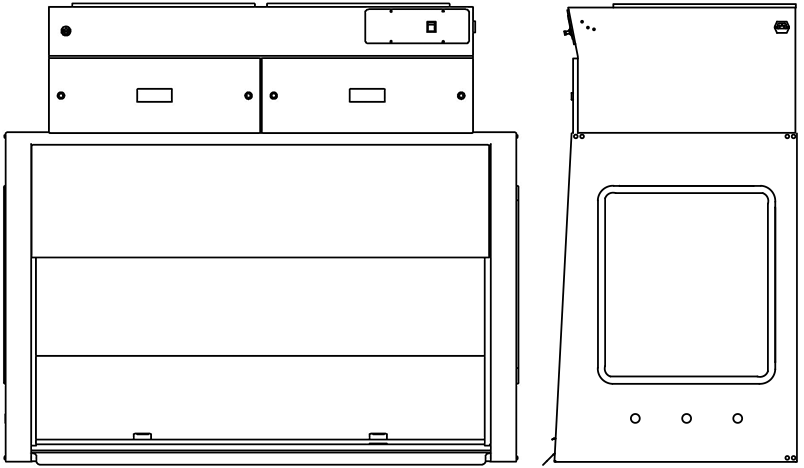 HFH-ECO-25G Line Drawing