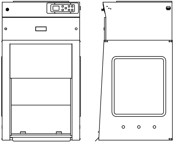 HFH-ECO-10G Line Drawing