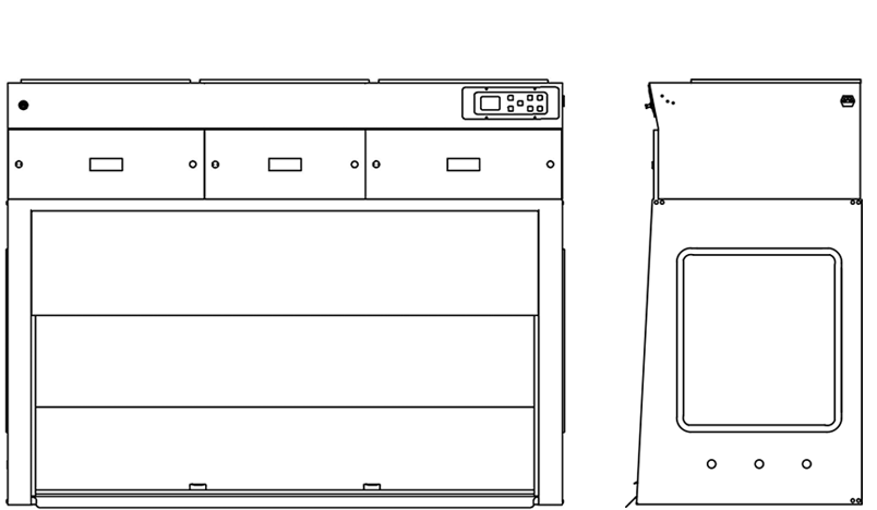 HFH-ECO-30G Line Drawing
