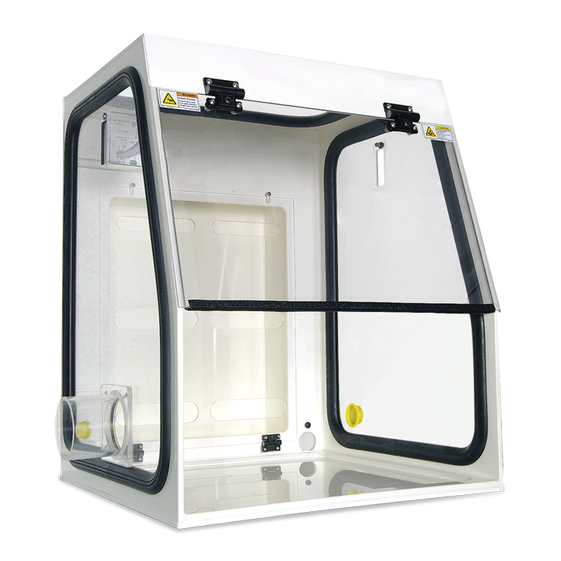 Vented Containment Enclosure Right Side View from HFH
